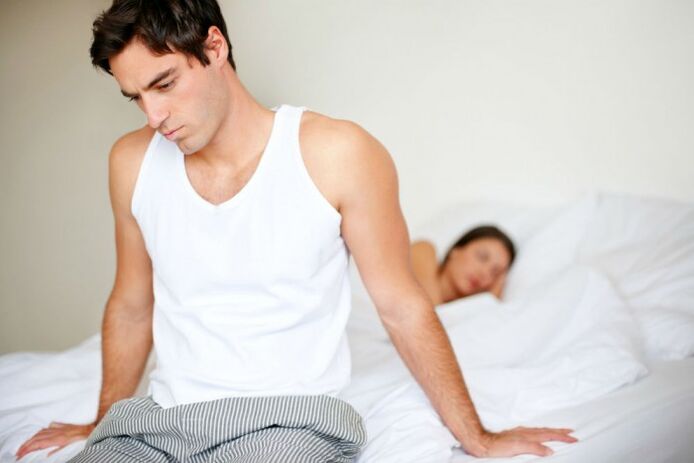 Baixo a influencia de factores negativos, a actividade sexual dos homes diminúe